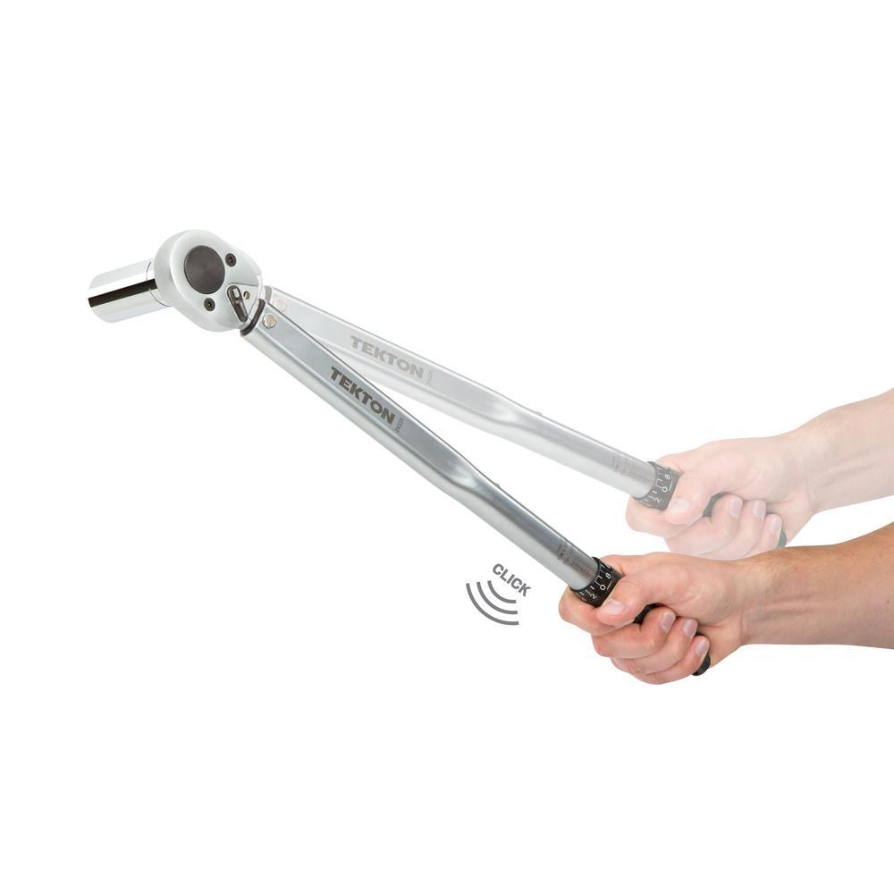 1/2 in. Drive Click Torque Wrench (10-150 ft.-lb.) - Super Arbor