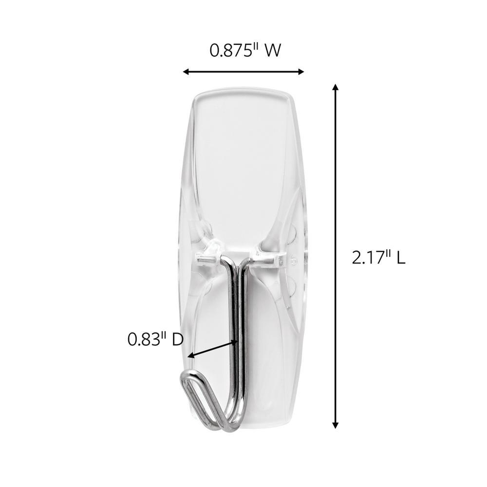 Medium Clear Wire Toggle Hook (6-Pack) - Super Arbor