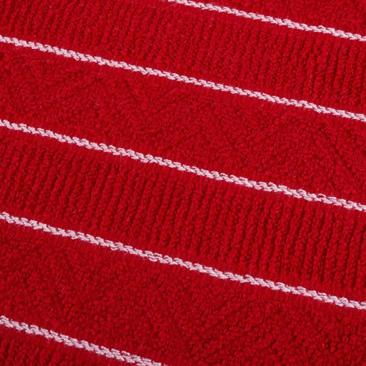 100% Cotton Striped Chevron Weave Kitchen Towels (Set of 8)