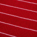 100% Cotton Striped Chevron Weave Kitchen Towels (Set of 8)