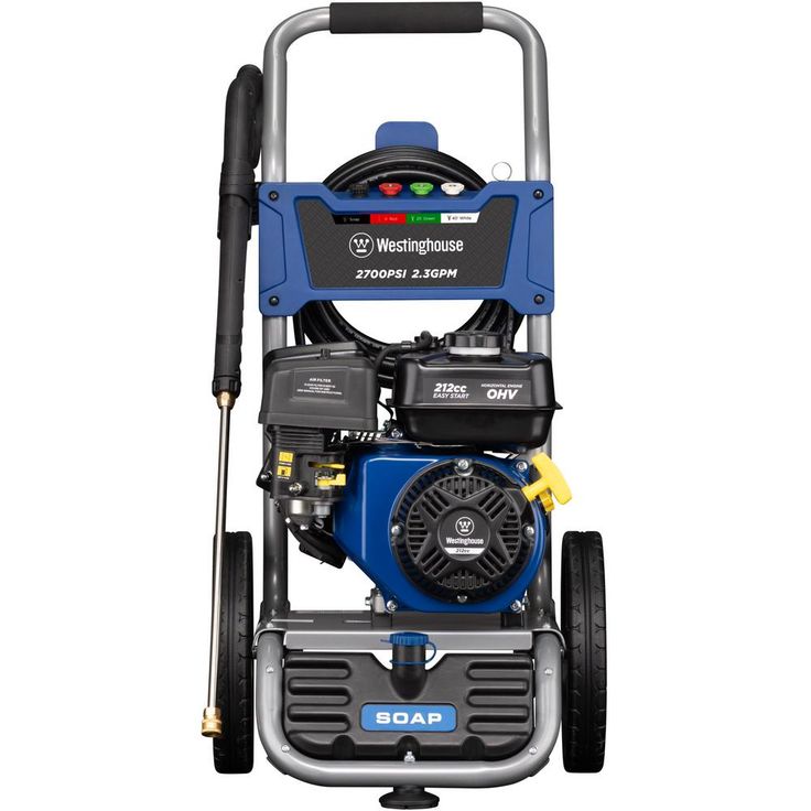 Westinghouse WPX 2700 PSI 2.3 GPM Gas Powered Axial Cam Pump Pressure Washer with Quick Connect Tips