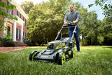 RYOBI 20 in. 40-Volt 6.0 Ah Lithium-Ion Battery Brushless Cordless Walk Behind Self-Propelled Lawn Mower with Charger Included