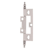 2-1/2 in. x 1-1/2 in. Satin Nickel Furniture Barrel Hinge - Super Arbor