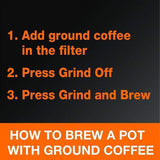 Krups 10-Cup Black/Stainless Residential Drip Coffee Maker