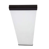 Commercial Electric 48 in. x 10 in. 4200 Lumens Matte Black End Caps Integrated LED Panel Light Selectable CCT Kitchen Lighting