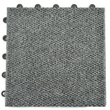 Greatmats ClickBase Tan Hobnail Textured Loop 12.125 in. x 12.125 in. x 9/16 in. Raised Snap Together Carpet Tiles (20 Tiles/Case)