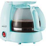 4-Cup Blue Coffee Maker