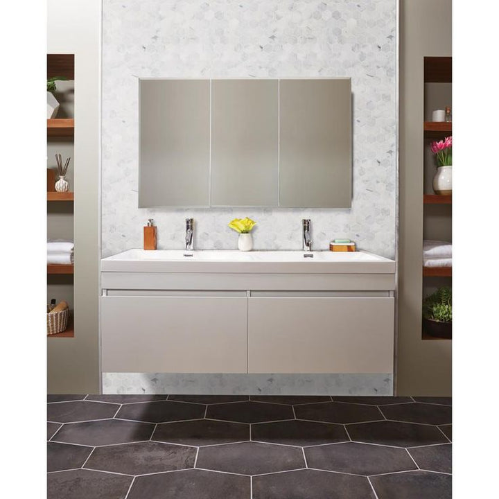 MSI Carrara White Hexagon 11.75 in. x 12 in. x 8mm Honed Marble Mesh-Mounted Mosaic Tile (9.8 sq. ft./case)