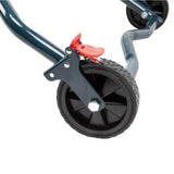 Dual Position Miter Saw Stand (Portable Edition) with Wheels, Quick Change Brackets and Aluminum Bed - Super Arbor
