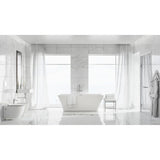 Swiss Madison St. Tropez Vessel Sink in Glossy White