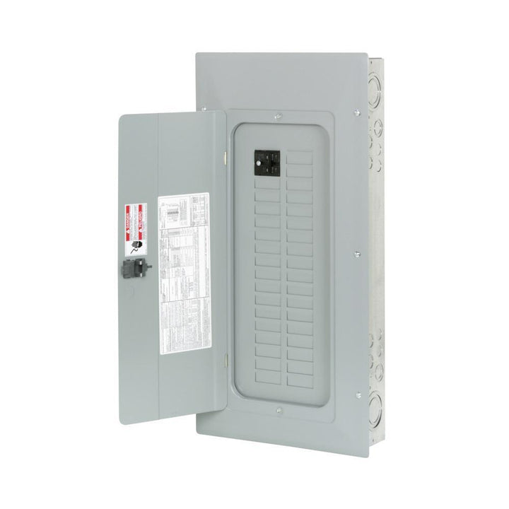 BR 100 Amp 60-Circuit Indoor Main Breaker Plug-On Neutral Load Center with Copper Bus - Super Arbor