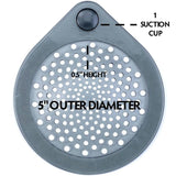 Water Drop Hair Catcher in Gray