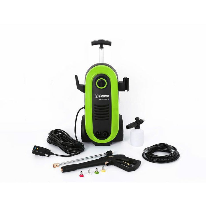 POWER 2200 PSI 1.76 GPM Electric Pressure Washer in Green