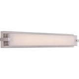 Dash 30 in. Brushed Nickel Integrated LED Vanity Light