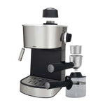 4-Cup 3.5 Bar Black Espresso Coffee Maker Machine