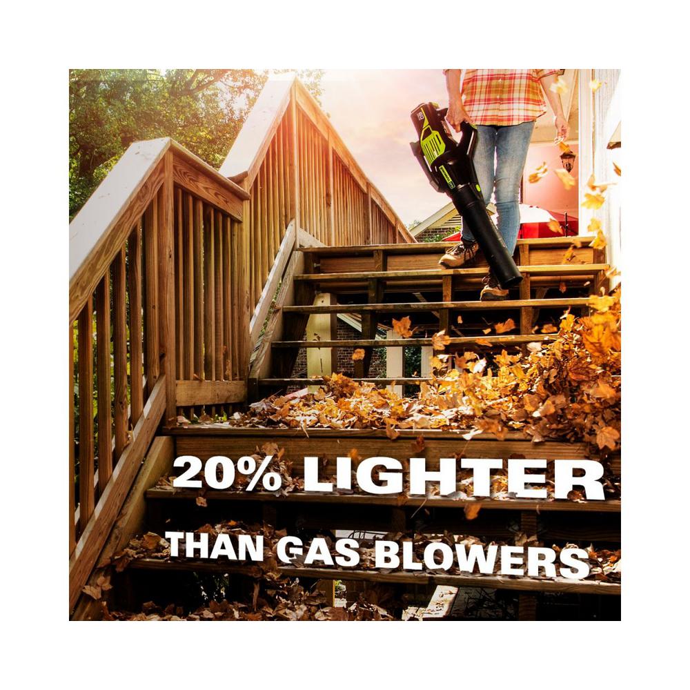 Greenworks PRO 130 MPH 610 CFM 60-Volt Battery Hand-Held Leaf Blower (Tool Only) - Super Arbor