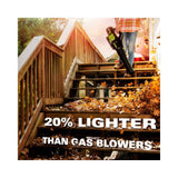Greenworks PRO 130 MPH 610 CFM 60-Volt Battery Hand-Held Leaf Blower (Tool Only) - Super Arbor