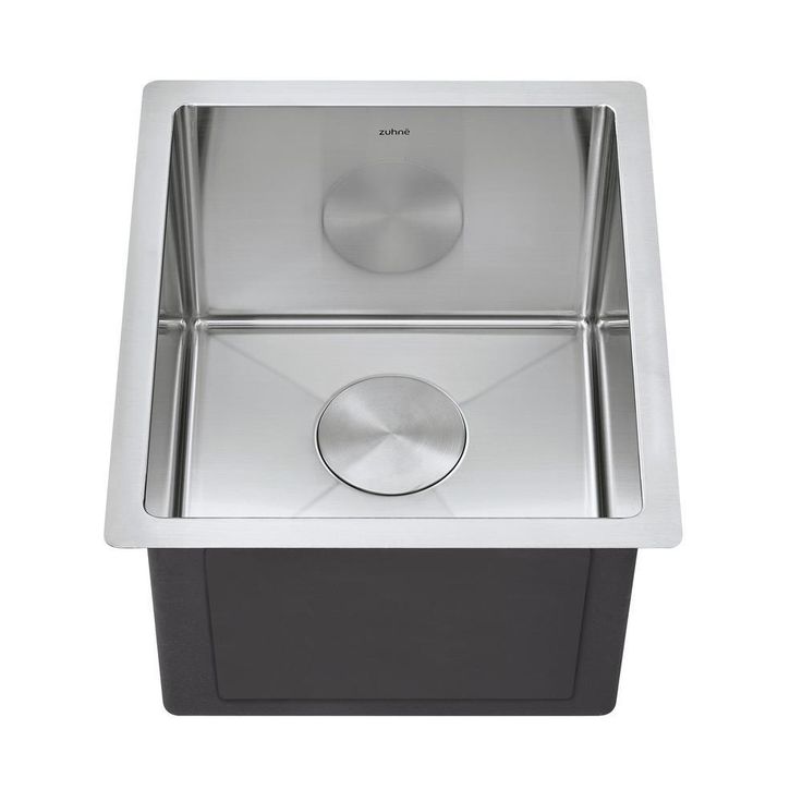 Modena 15 in. x 17 in. Stainless Steel Undermount Bar Sink, RV Sink or Kitchen Prep Sink, 16-Guage
