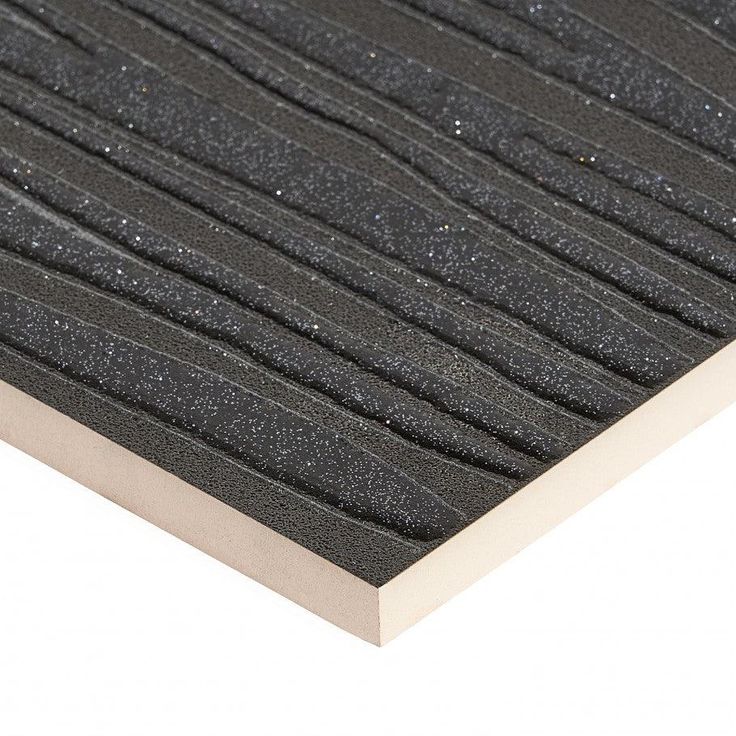 Bond Tile Remnant River Black 11 in. x 40 in. Textured Ceramic Wall Tile (4 Pieces 12.48 Sq. Ft. / Case)