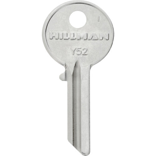 Hillman Traditional Key Blank Y52 (61) for Yale House & Office Locks - Single