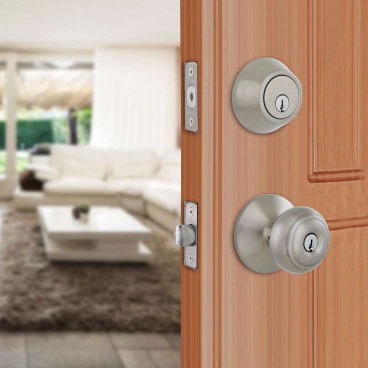 Hartford Entry Knob and Deadbolt Set (2-Pack)