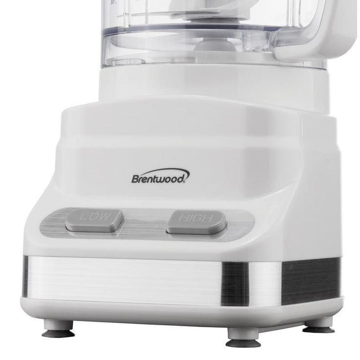 3-Cup 2-Speed White Food Processor