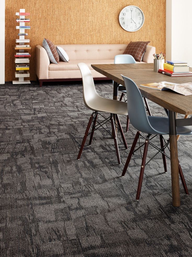 Shaw Crafted 24-in x 24-in Create Pattern Full Spread Adhesive Carpet Tile (79.99-sq ft)