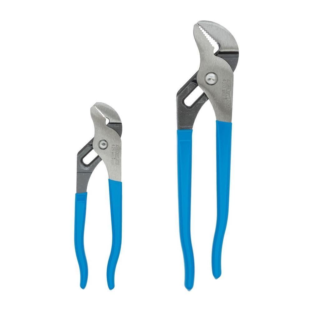 9.5 in. and 6.5 in. Tongue and Groove Pliers Set - Super Arbor