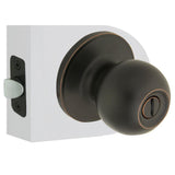 Ball Aged Bronze Bed and Bath Door Knob - Super Arbor