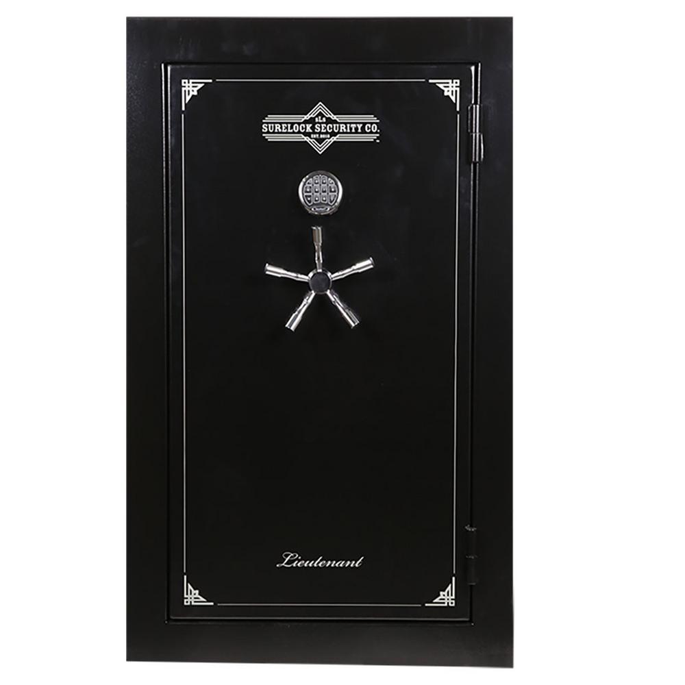 Lieutenant 30-Gun and Home Safe, Black - Super Arbor