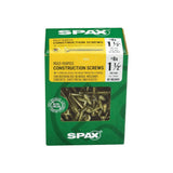 #8 x 1-1/2 in. T-Star Plus Drive Flat-Head Partial Thread Yellow Zinc Coated Multi-Material Screw (197 per Box)