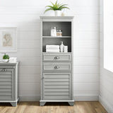 Lydia Gray 23.5"W Tall Cabinet - Super Arbor