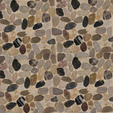 MSI Mix River Rock 12 in. x 12 in. x 10 mm Tumbled Marble Mesh-Mounted Mosaic Tile (10 sq. ft. / case)