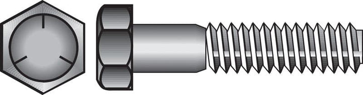 Hillman 1/4 in. Diameter x 1-1/2 in. Length Heat-Treated Zinc Steel Hex Head Cap Screw, 100-Pack