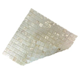 Art3d 12 in. x 12 in. Mother of Pearl Shell Mosaic Tile Backsplash in White