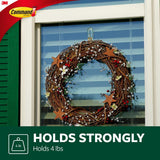 3-Piece Large Clear Outdoor Window Hook - Super Arbor