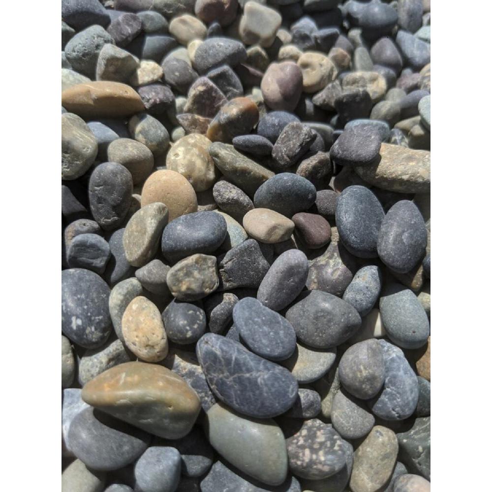 Butler Arts 0.50 cu. ft. 1/4 in. - 1/2 in. Unpolished Mixed Mexican Beach Pebble Bag - Super Arbor