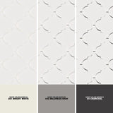 MSI Retro Bianco Arabesque 10.63 in. x 8.84 in. x 6mm Matte Porcelain Mesh-Mounted Mosaic Tile (10.95 sq. ft. / case)