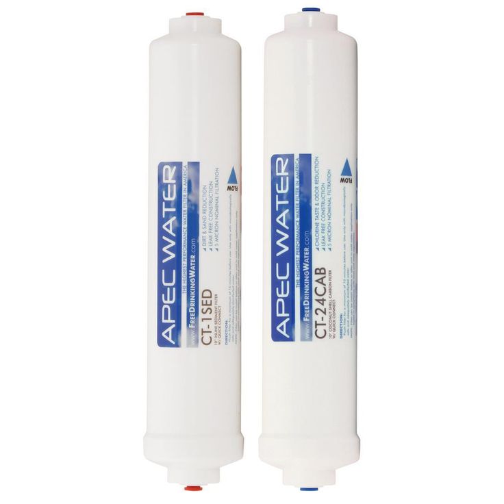 Ultimate 10 in. Inline Countertop Reverse Osmosis Replacement Pre-Filter Set for RO-CTOP