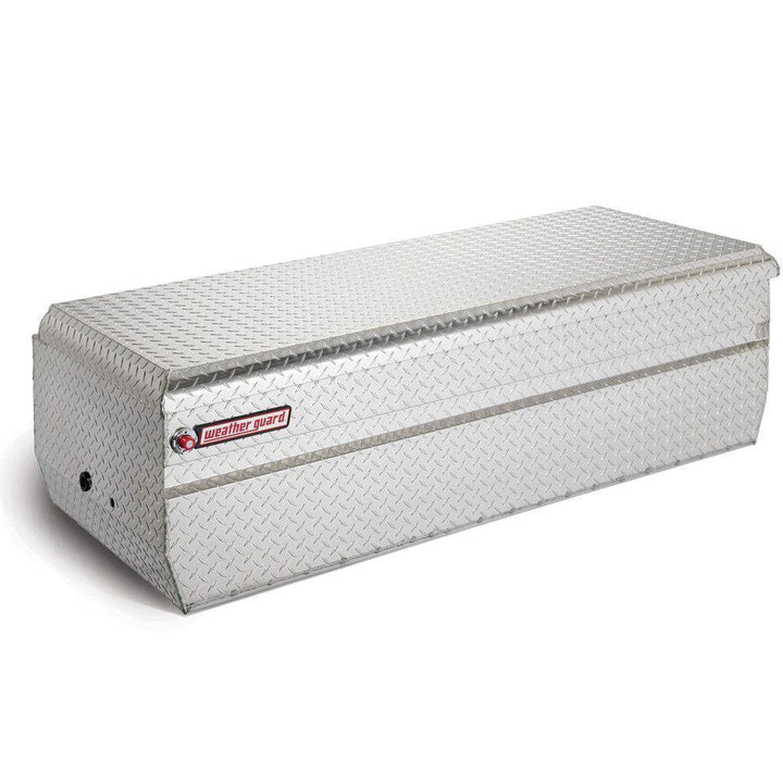Weather Guard 62 Diamond Plate Aluminum Full Size Chest Truck Tool Box - Super Arbor