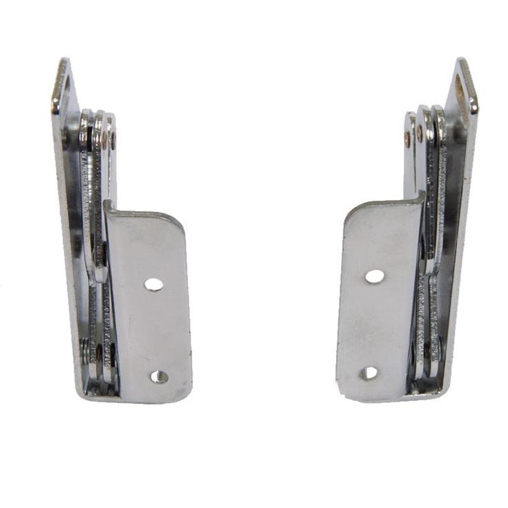 1.25 x 3.75 90 Degree Extend Tip Out Hidden Hinge in Chrome (1 Pair)