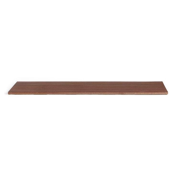 Style Selections Serso Black Walnut 6-in x 24-in Glazed Porcelain Wood Look Tile