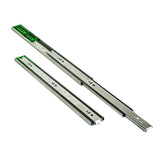 24 in. Push to Open Full Extension Side Mount Ball Bearing Drawer Slide with Installation Screws (10-Pair)