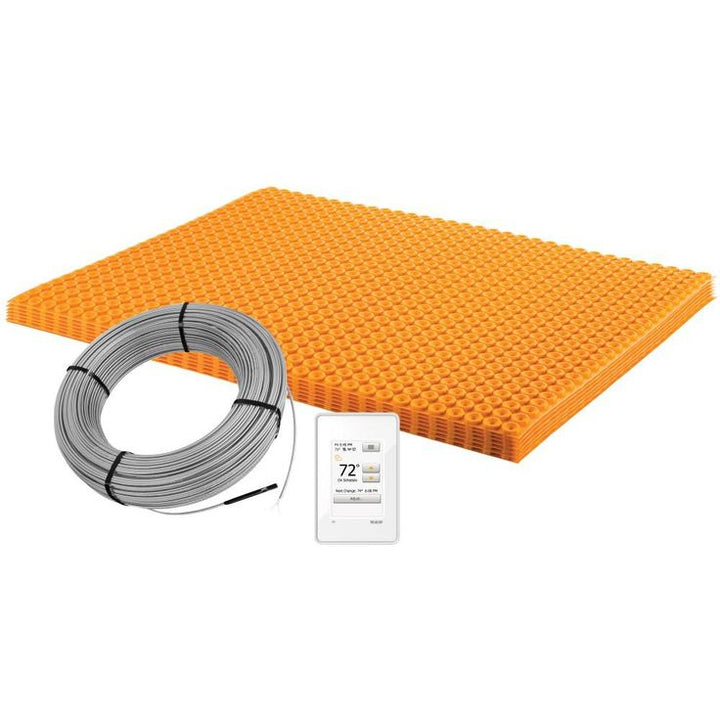 Schluter Ditra-Heat 60.3 sq. ft. Electric Floor Warming Kit Wi-Fi Thermostat