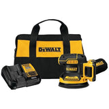 DEWALT 20-Volt Brushless Cordless Random Orbital Sander with Bag
