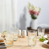 Stonehenge 30-Piece Clear Glass Set