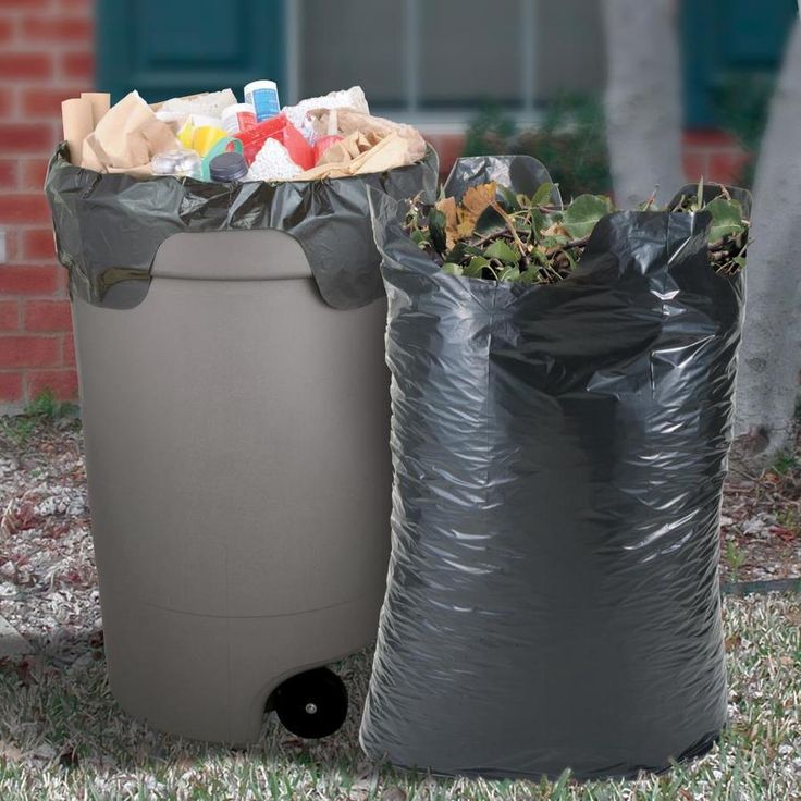 Contractor's Choice Contractor 50-Pack 39-Gallon Black Outdoor Plastic Construction Trash Bag