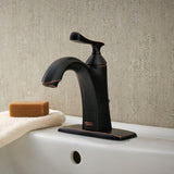 Chatfield Single-Handle 3-Spray Tub and Shower Faucet and Single Hole Bathroom Faucet Set in Legacy Bronze - Super Arbor