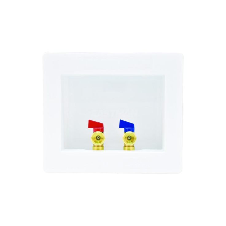 1/2 in. CPVC Dual Outlet Washing Machine Outlet Box