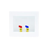 1/2 in. CPVC Dual Outlet Washing Machine Outlet Box